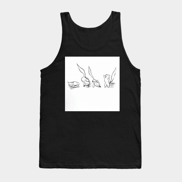 Kittens Tank Top by RansomDrawsAndPaints